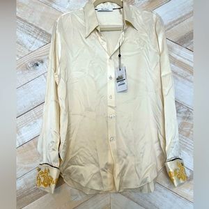 ⚜️ Robert Graham Gabriela Silk Top ⚜️